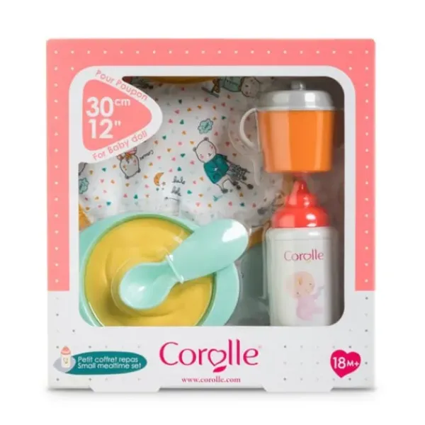 Corolle Accessoires Poupons|Coffret Repas Pour Poupon 30 Cm