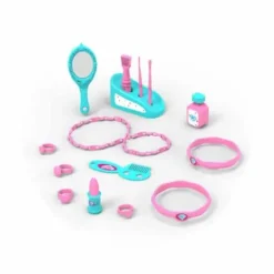 Miss Fashion Faire Comme Les Grands|Coiffeuse Princesse Et 16 Accessoires - 78 Cm