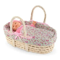 Corolle Accessoires Poupons|Couffin Tresse Pour Poupon De 36 A 42 Cm