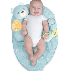 Chicco Coussin Mon Premier Nid Bleu- Tapis D'éveil