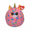 TY Peluches Animaux Et Autres|Coussin Squish A Boos - Fantasia La Licorne 40 Cm