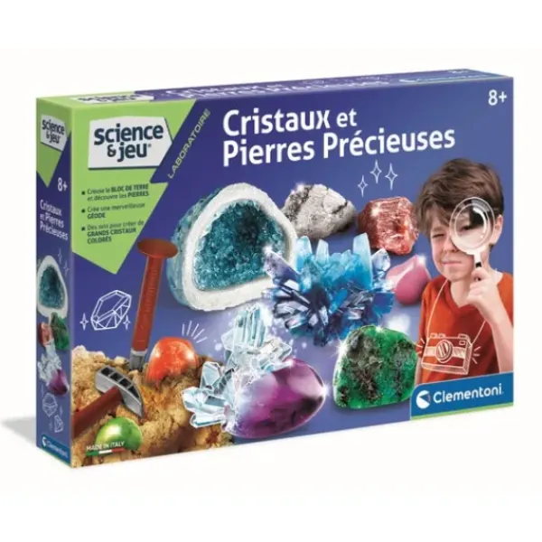 Clementoni Jeux Scientifiques|Cristaux Et Pierres Precieuses