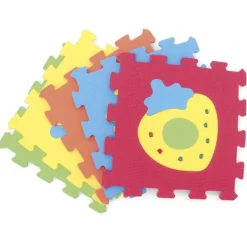 Baby Smile Dalles Mousse Animaux- Tapis D'éveil