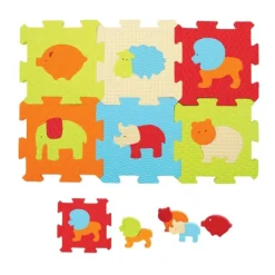 Ludi Dalles Mousse Animaux- Tapis D'éveil