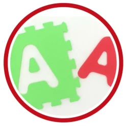 Baby Smile Dalles Mousse Lettres- Tapis D'éveil