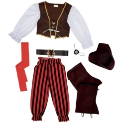 Fancy World Deguisement De Pirate 6/8 Ans- Déguisements