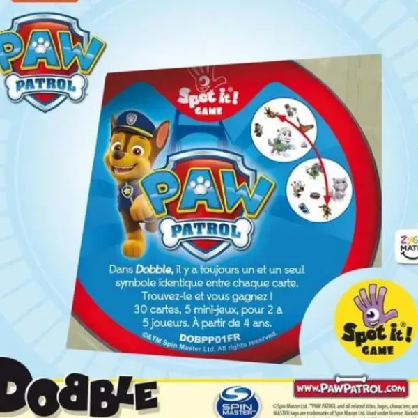 Asmodée Jeux De Cartes|Dobble Pat'Patrouille