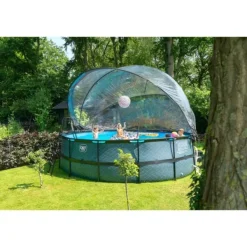 Exit Toys Dome Piscine 488 Cm- Bouées Jeux Gonflables Et Piscines