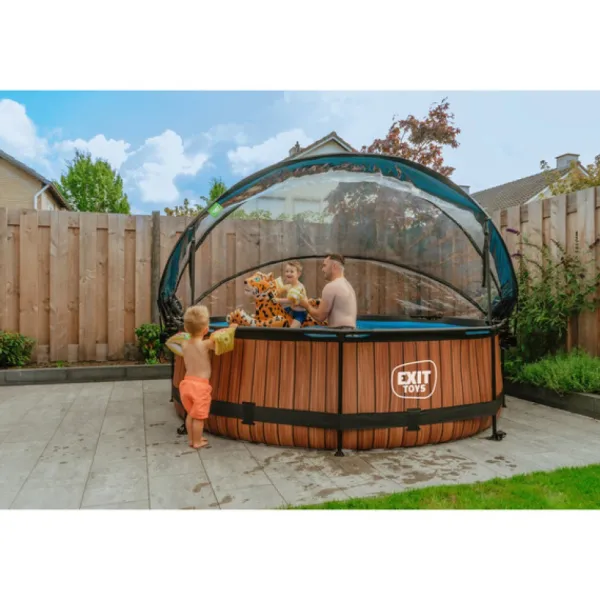 Exit Toys Dome Piscine 300 Cm- Bouées Jeux Gonflables Et Piscines