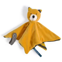 Moulin Roty Doudou Chat Moutarde Lulu Les Moustaches- Doudous