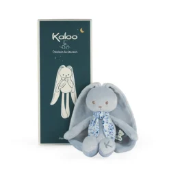 Kaloo Doudou Lapinoo Pantin Lapin Bleu 25 Cm- Doudous