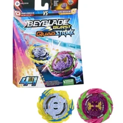 Hasbro Dual Pack Beyblade Burst Quadstrike- Jeux De Récréation