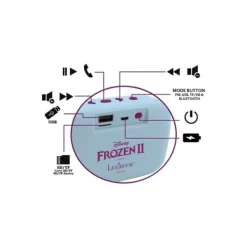 Lexibook Enceinte Bluetooth La Reine Des Neiges 2- Enceintes Bluetooth Et Casques Audio