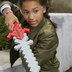 Nerf Epee Lance-Flechette Heartstealer - Minecraft- Nerf Et Jeux De Tirs