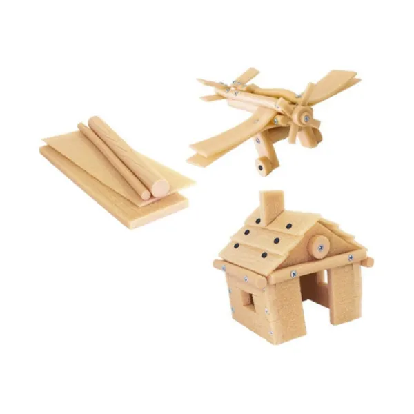 Lansay Fabrikid - Kit De Construction- Planchettes Et Construction En Bois