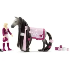 Schleich Figurines|Figurines Cheval A Coiffer - Sofia Et Dusty