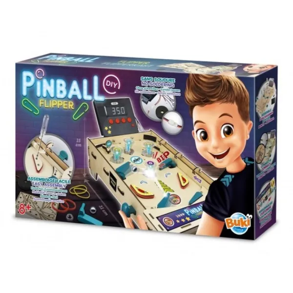 Buki Flipper A Construire- Constructions Magnétiques, Billes