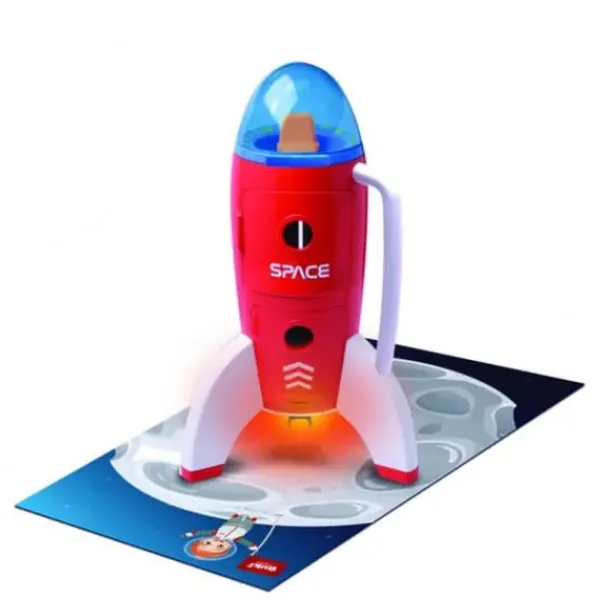 Buki Heros & Univers|Fusee Avec Figurines Astronaute