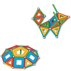 Geomag - Ecofriendly 78 Pieces Panels Supercolor- Constructions Magnétiques, Billes