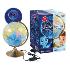 Buki Découvrir Le Monde|Globe Jour Et Nuit