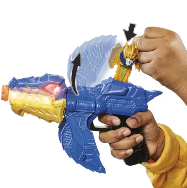 Hasbro Gold Fury Blade Blaster - Power Rangers- Accessoires Déguisements