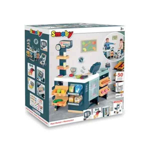 Smoby Faire Comme Les Grands|Grande Marchande Maxi Market