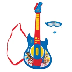 Lexibook Guitare Electrique Lumineuse Avec Micro Pat'Patrouille- Instruments De Musique