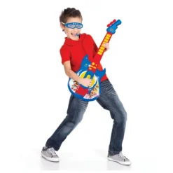 Lexibook Guitare Electrique Lumineuse Avec Micro Pat'Patrouille- Instruments De Musique