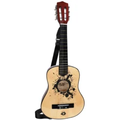 Music Star Guitare En Bois 75 Cm- Instruments De Musique