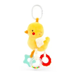 Baby Smile Hochet Peluche Poussin - Soft- Hochets, Anneaux De Dentition