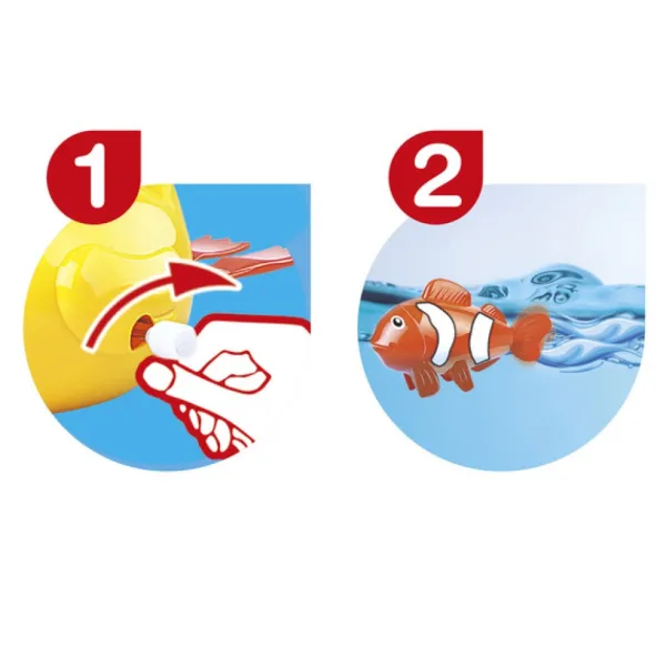 SUN and SPORT Jeu De Bain - Poisson A Helices- Jouets Pour Le Bain