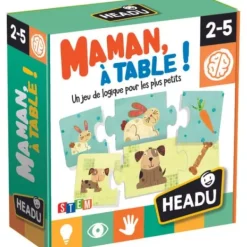 Headu Puzzle Bébé / Enfant|Jeu De Logique Puzzles Maman A Table