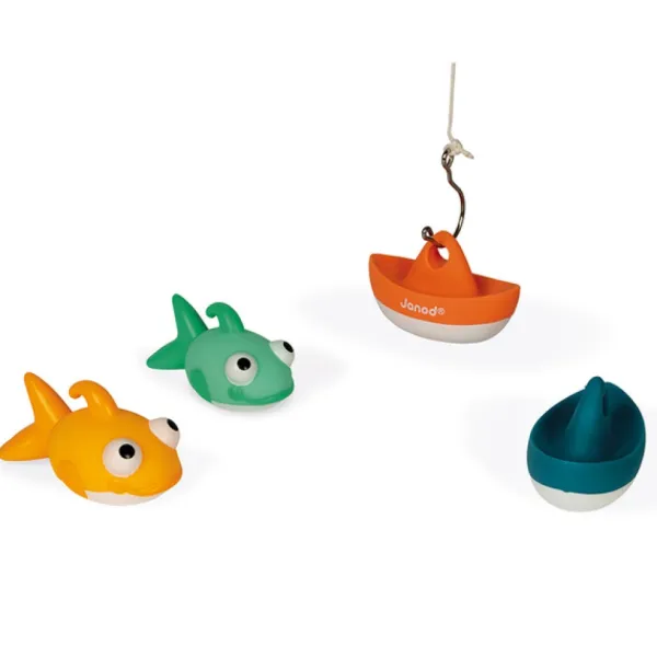 Janod Jeu De Peche A La Ligne- Jouets Pour Le Bain