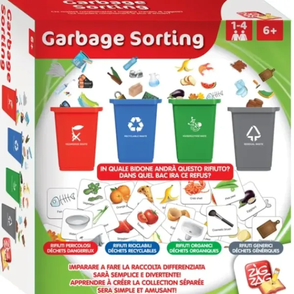 Zig Zag Educatif Découverte De La Nature|Jeu De Tri Ecologique - Quelle Poubelle Choisir ?