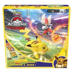 Asmodée Jeux De Stratégie|Jeu D'Initiation Pokemon Academie De Combat