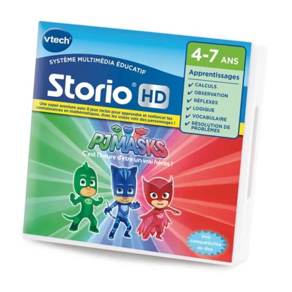 VTech Jeu Storio Hd Pyjamasques- Tablettes Et Téléphones