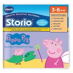 VTech Jeu Storio Peppa Pig- Tablettes Et Téléphones