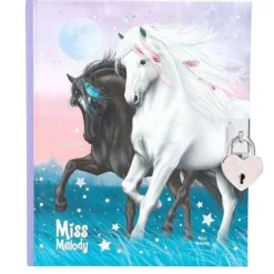 Top Model Journal Intime Avec Cadenas Miss Melody- Bagages Et Papeterie
