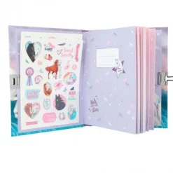 Top Model Journal Intime Avec Cadenas Miss Melody- Bagages Et Papeterie