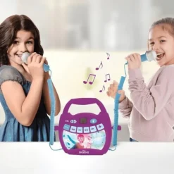 Lexibook Karaoké Bluetooth - La Reine Des Neiges- Micros Et Karaoké