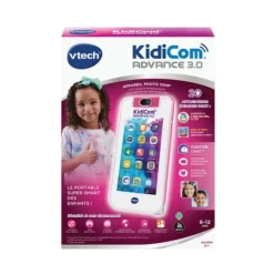 VTech Kidicom Advance 3.0 Blanc Et Rose- Tablettes Et Téléphones