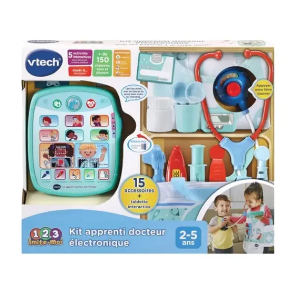 VTech Faire Comme Les Grands|Kit Apprenti Docteur Electronique