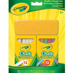 Crayola Kit Craies Et Brosse- Tableaux, Ardoises