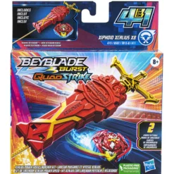 Hasbro Lanceur Puissance Et Vitesse Xcalius - Beyblade Burst Quadstrike- Jeux De Récréation