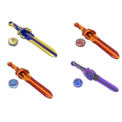 Auldey Lanceur Sabre Avec Toupie Lumineuse Infinity Nado- Jeux De Récréation