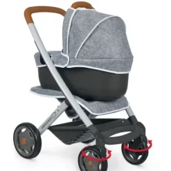Smoby Poussettes Poupons|Landau Bebe Confort 3 En 1 Gris