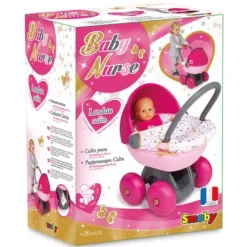 Smoby Poussettes Poupons|Landau Calin Baby Nurse