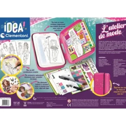 Clementoni L'Atelier De Mode- Mode, Bijoux, Décoration, Cosmetiques