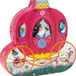 Djeco Puzzles Enfants De 50 À 249 Pièces|Le Carrosse D'Elise 54 Pieces