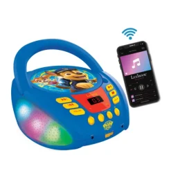 Lexibook Lecteur Cd Bluetooth Paw Patrol- Enceintes Bluetooth Et Casques Audio
